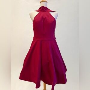 Red Leena Dress by Melrose